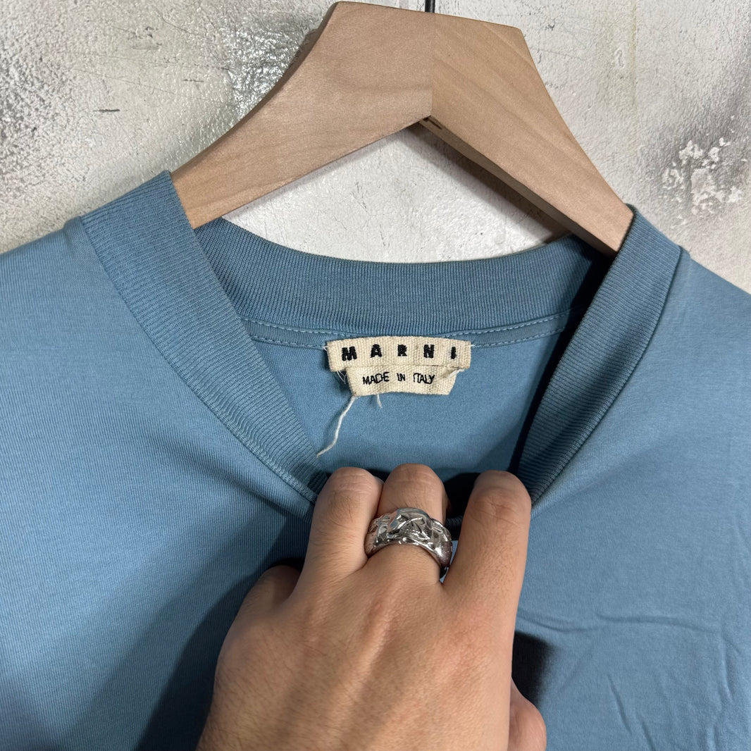 Marni Spiral Logo Pocket T-Shirt