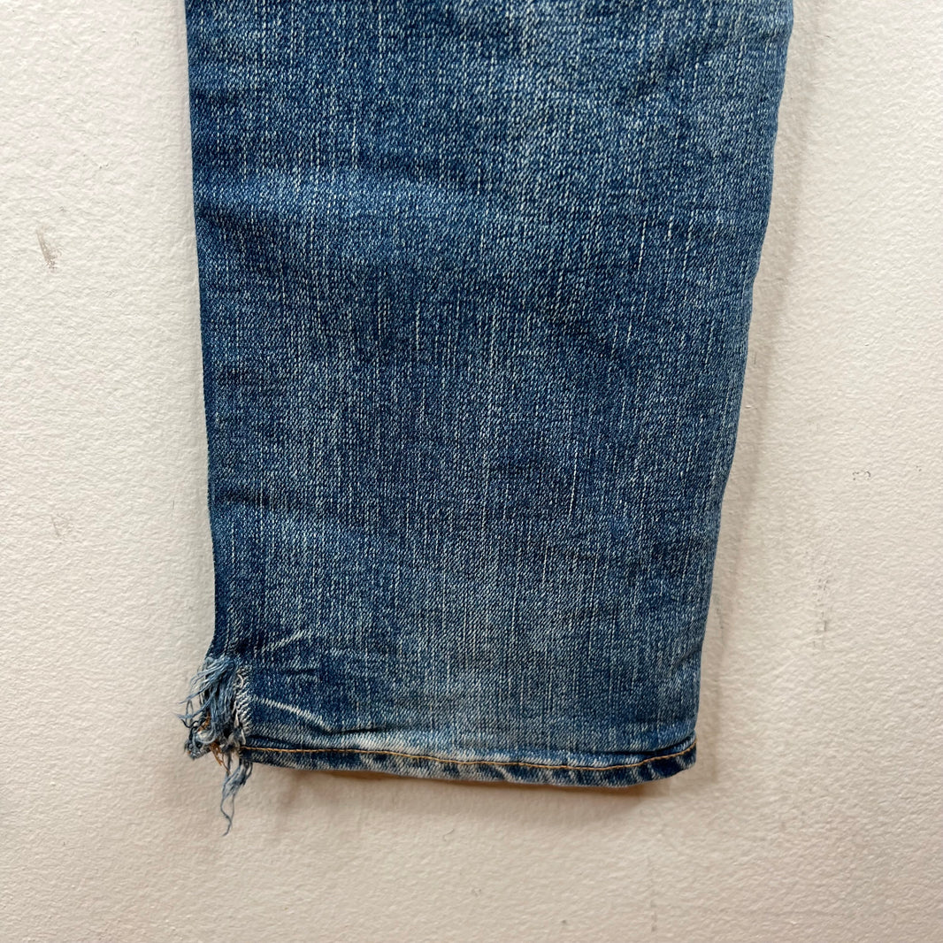 Dior Ink Me Paint Splatter Jeans