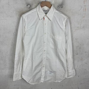 Thom Browne Canvas White L/S Buttoned Shirt