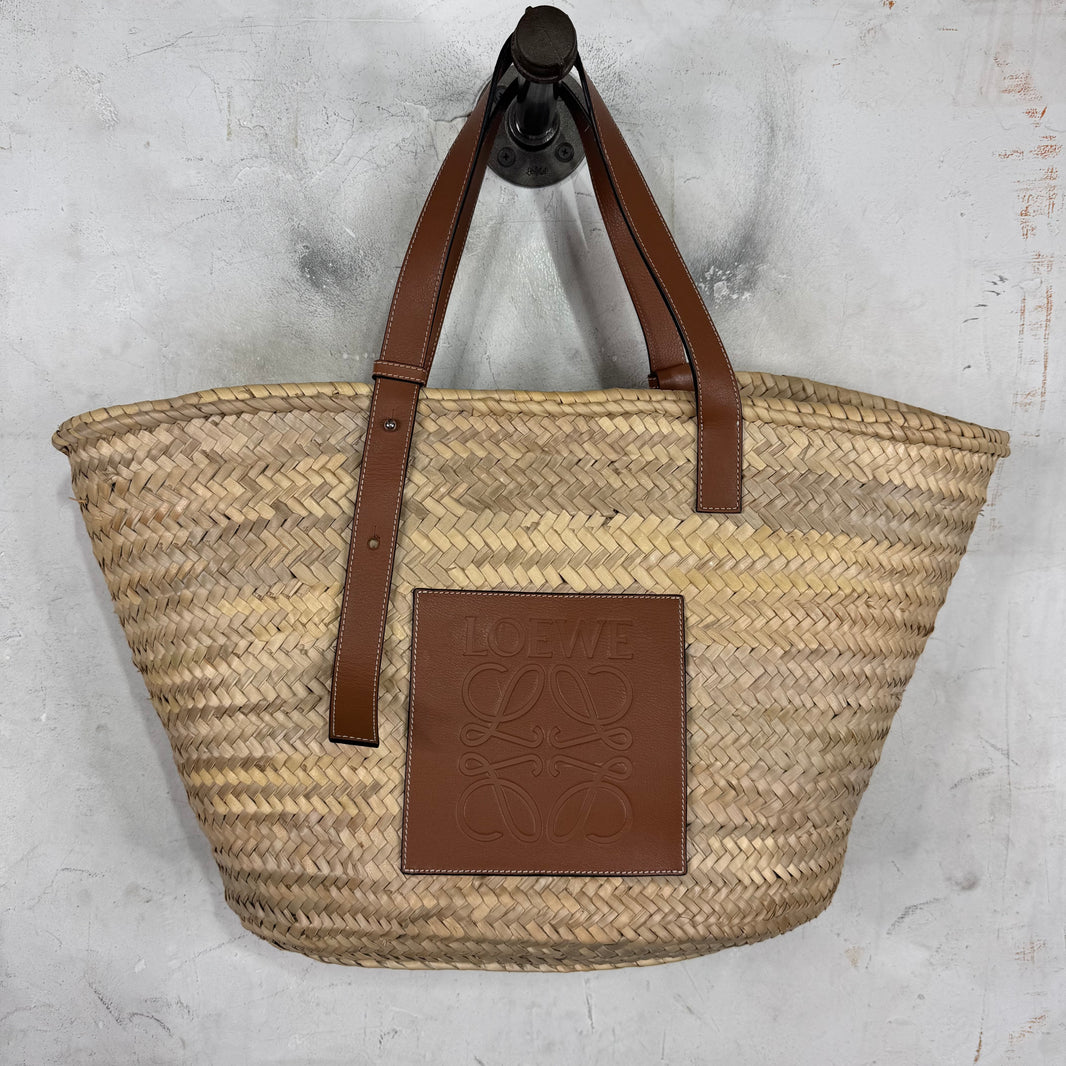 Loewe Woven Basket Tote