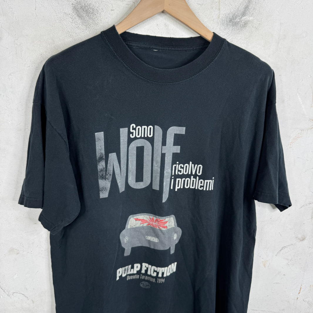 Vintage Pulp Fiction Italian Movie Promo T-Shirt