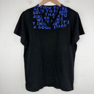 Margiela Aids Awareness V-Neck T-Shirt