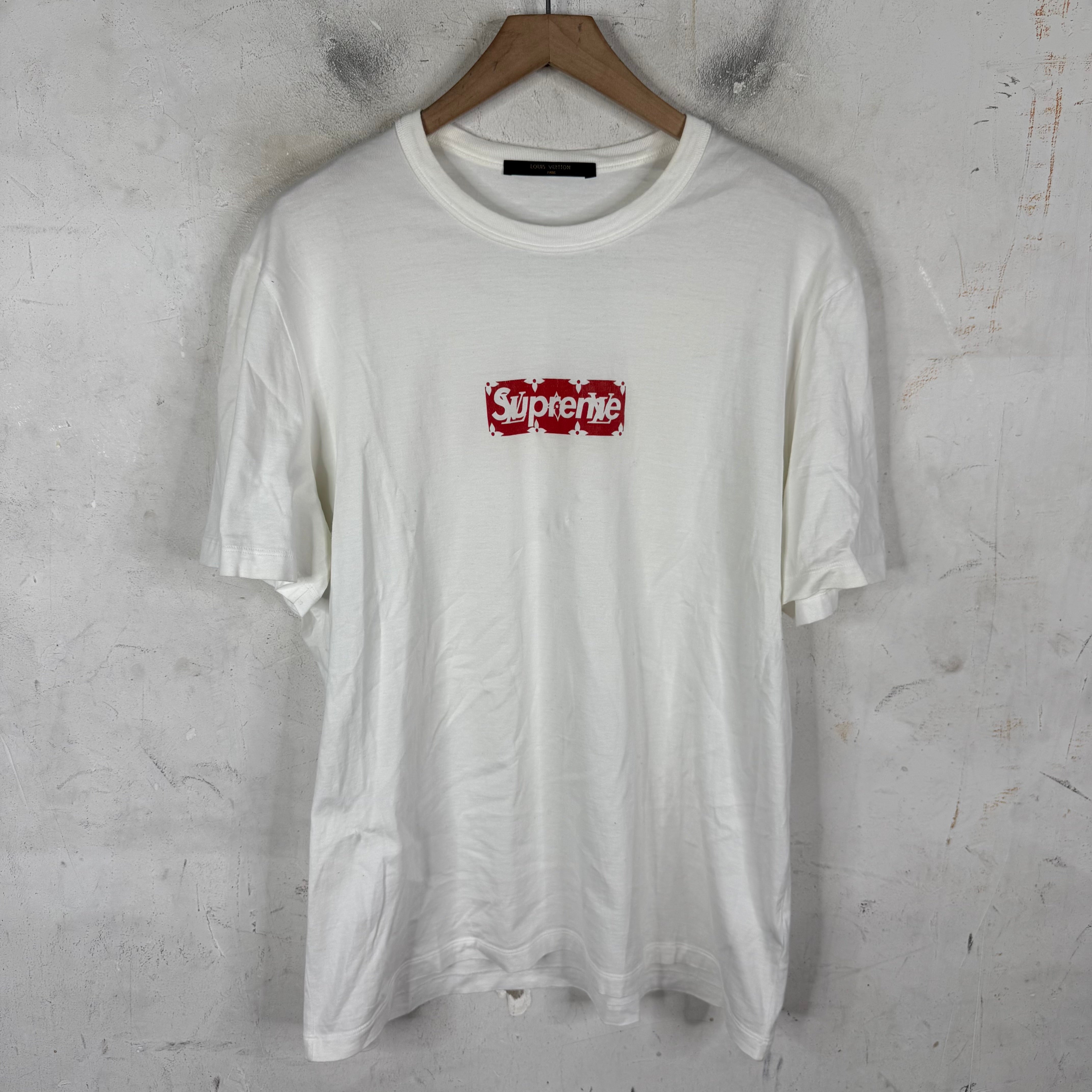 Supreme X Louis Vuitton Box Logo T-Shirt – www.Lukes.store