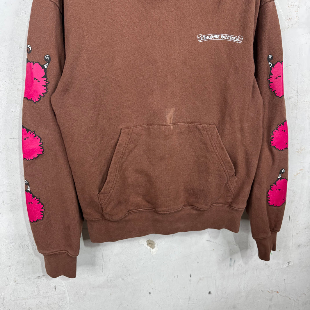 Chrome Hearts Brown Structure Hoodie