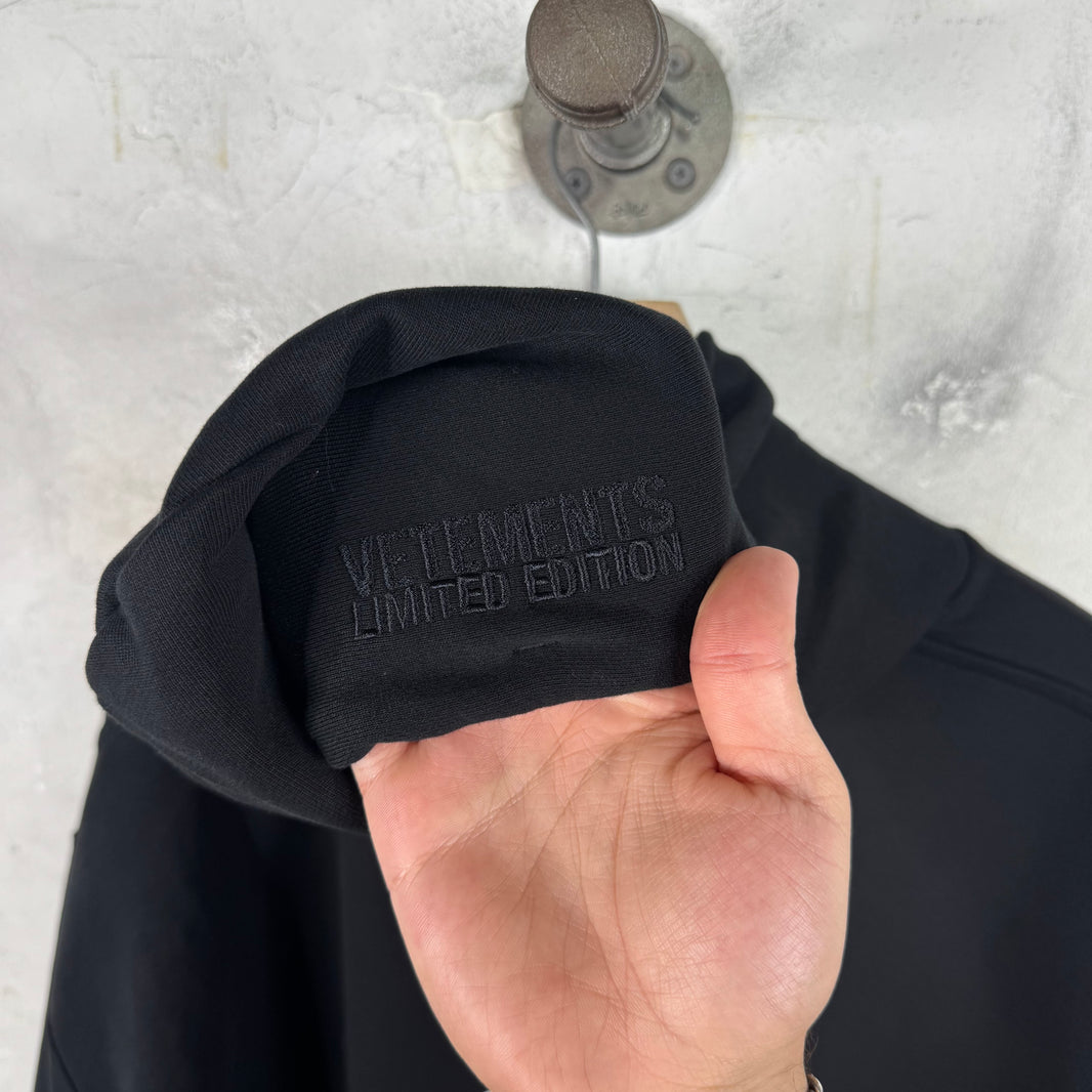 Vetements Porn Logo Hoodie