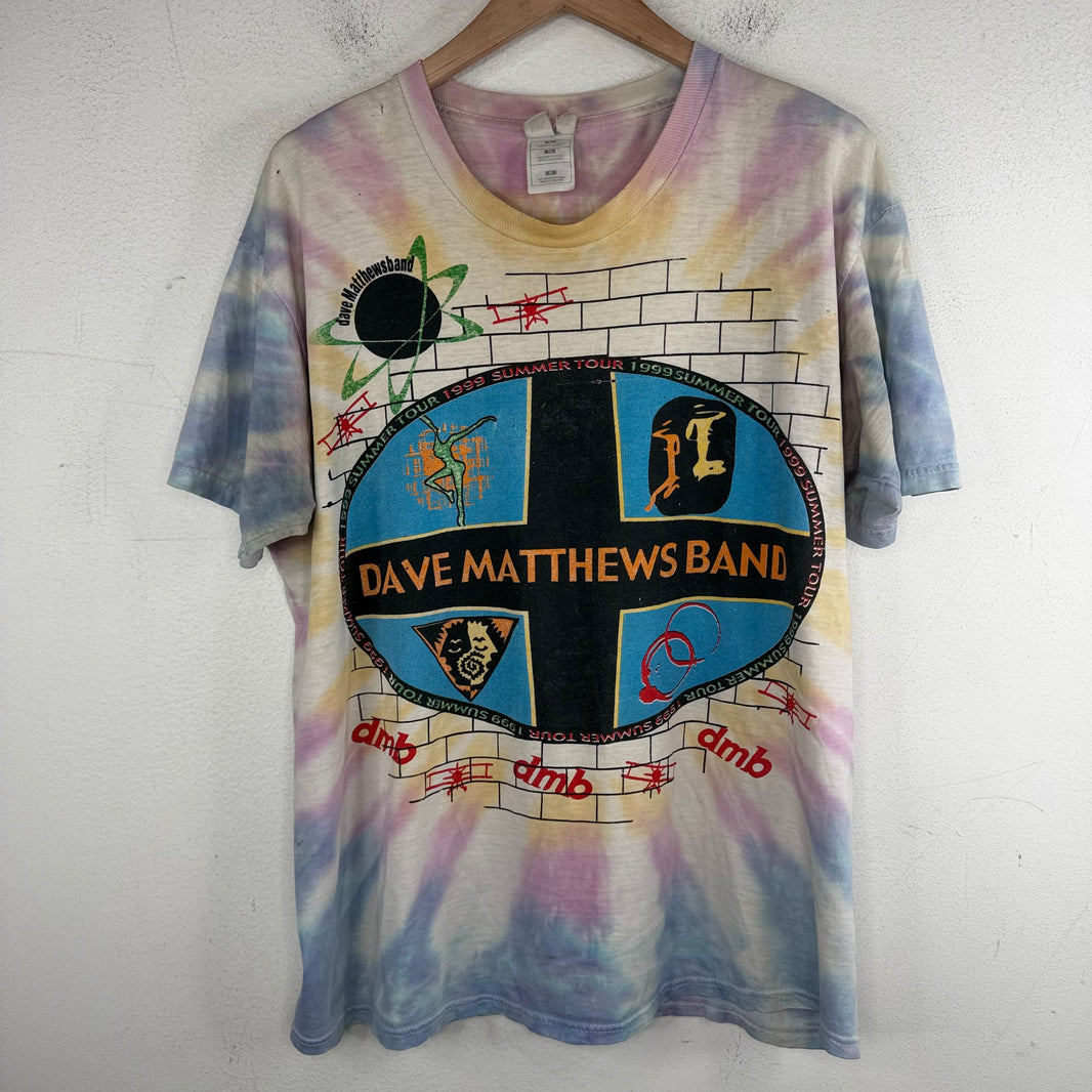 Vintage Dave Matthews 1999 Parking Lot Bootleg T-Shirt