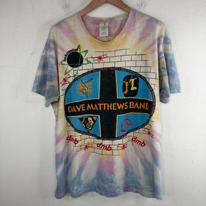 Vintage Dave Matthews 1999 Parking Lot Bootleg T-Shirt