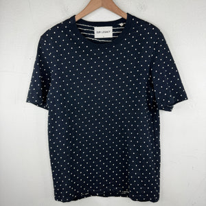 Our Legazy Navy Polka Dot Stitched T-Shirt
