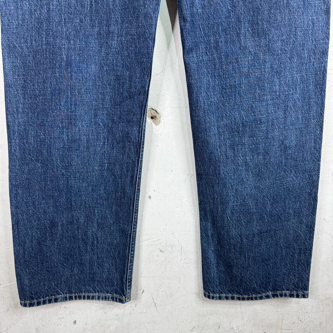 Bottega Veneta Straight Legged Medium Wash Jeans