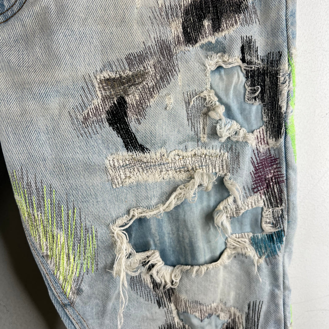 Endless Denim OG Boro Spellout Jeans