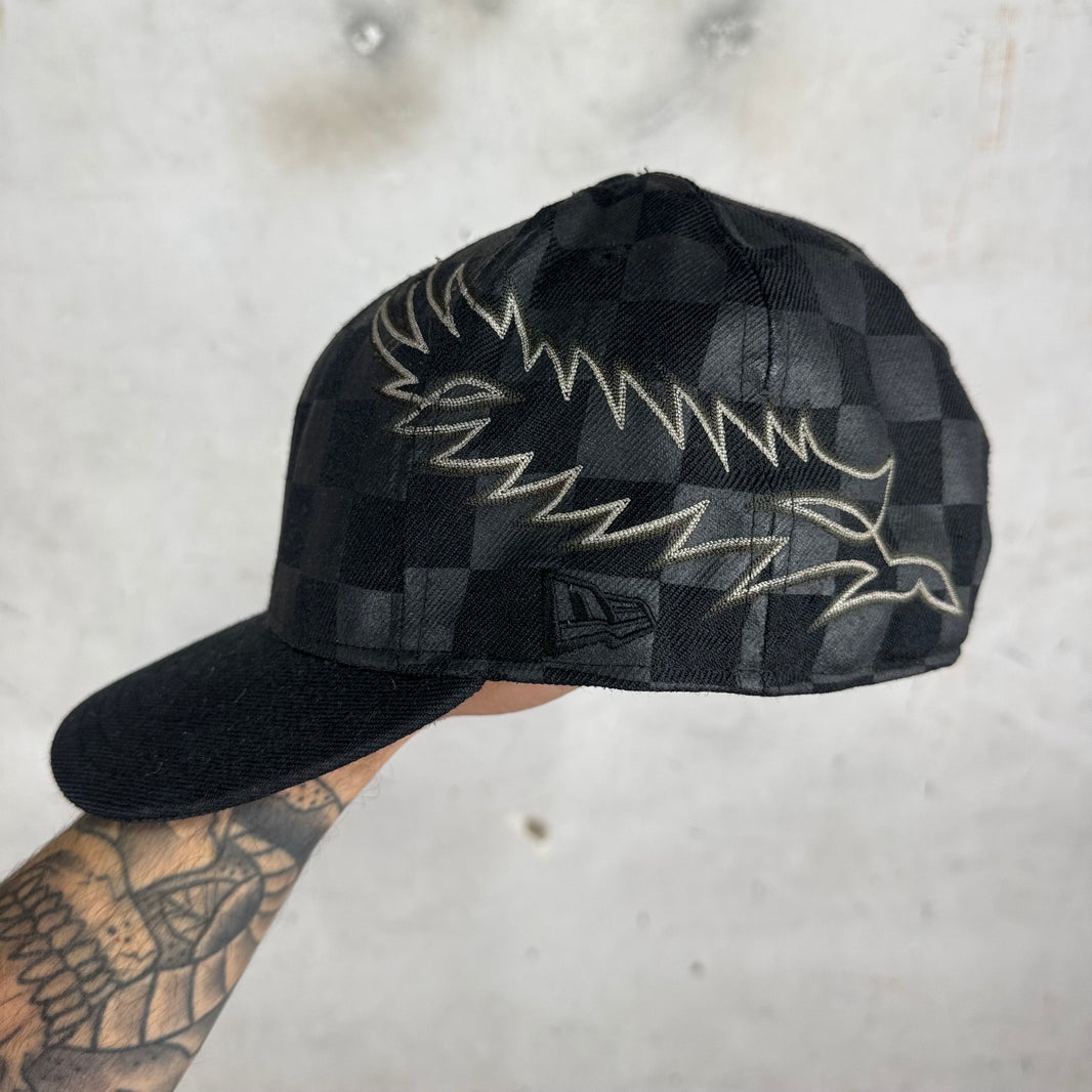 Number Nine x New Era Checkerboard Wing Fitted Hat