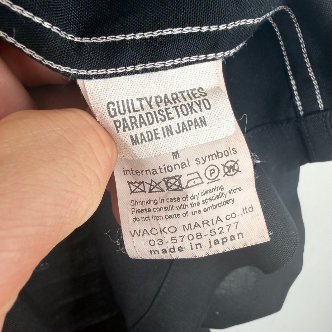 Guilty Parties S/S Black Bowling Shirt