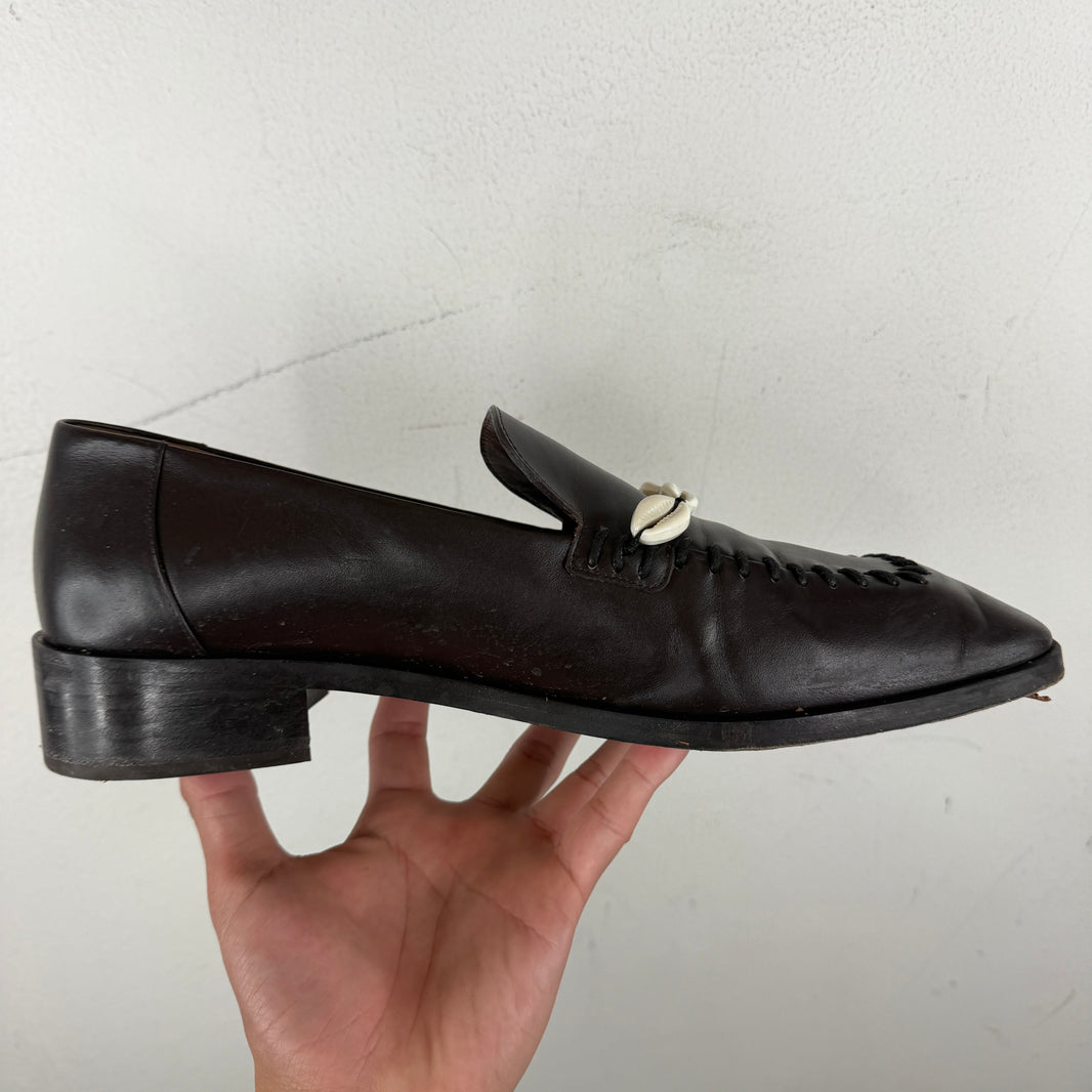 Wales Bonner Pooka Shell Loafers