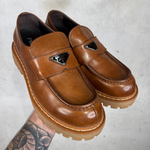 Prada St. Mortiz Lug Loafers DS