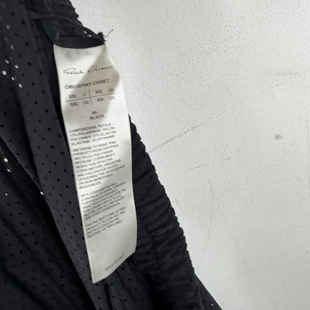 Rick Owens Champion Pentagram Mesh Shorts