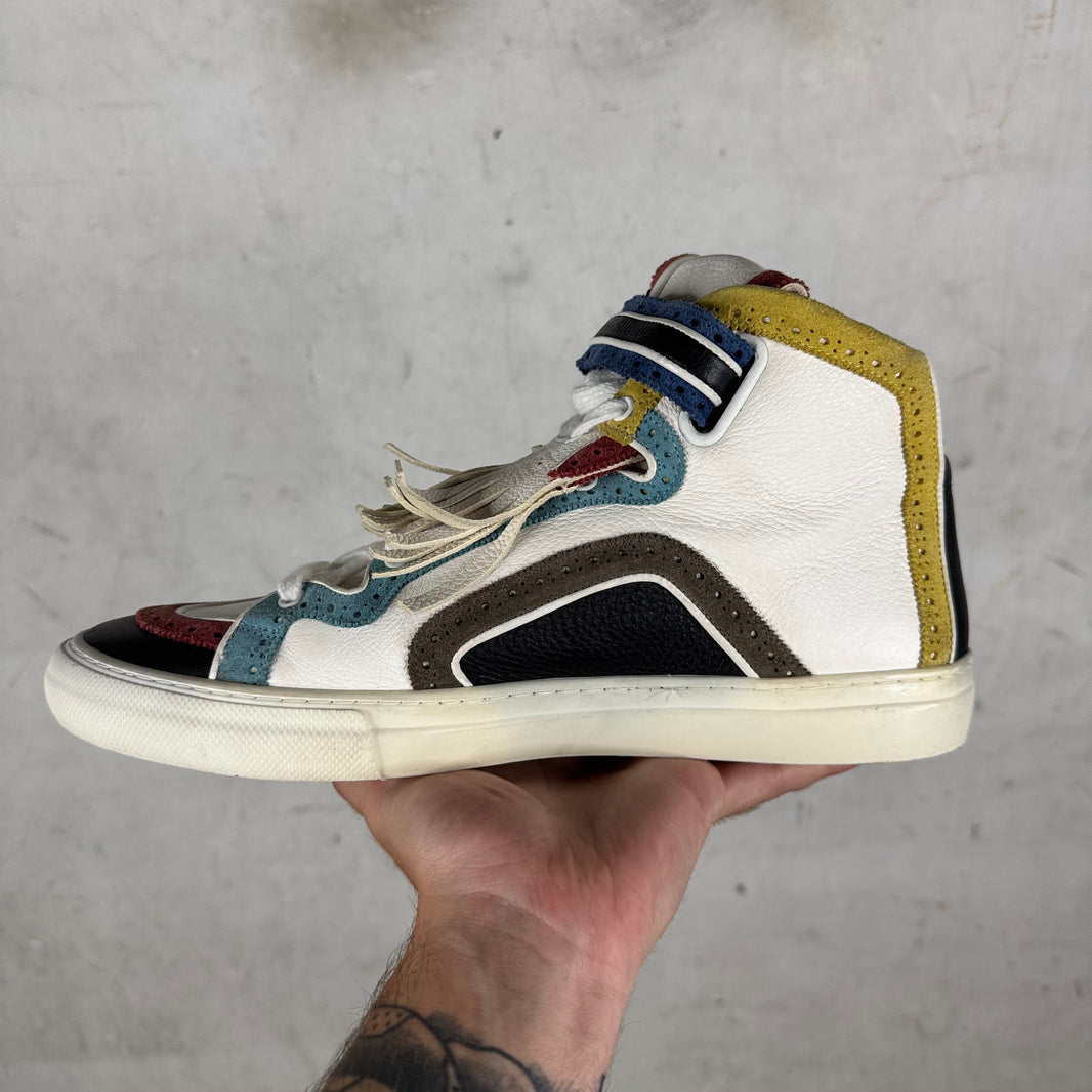 Pierre Hardy Fringed Multicolor Sneakers