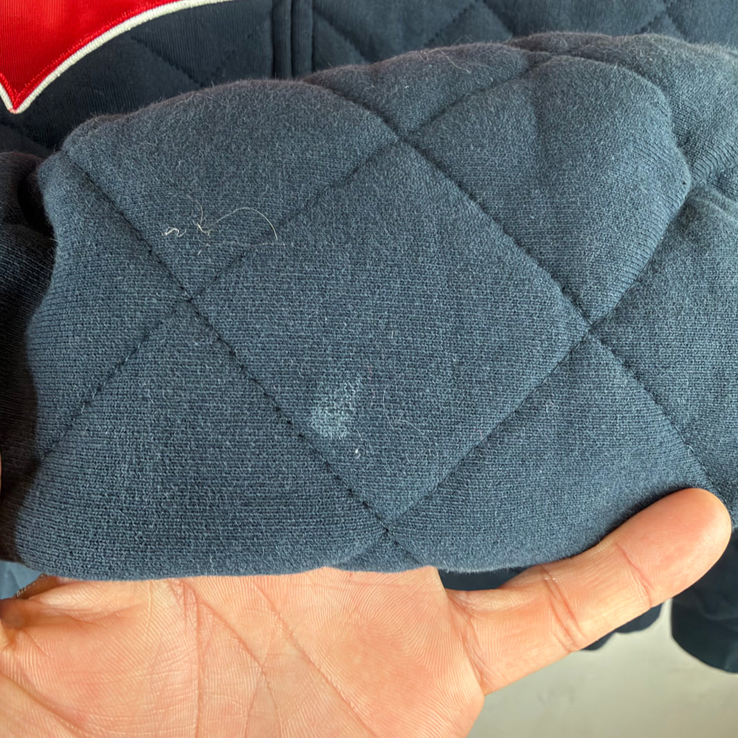 Supreme Quilted Hooded Zip Jacket