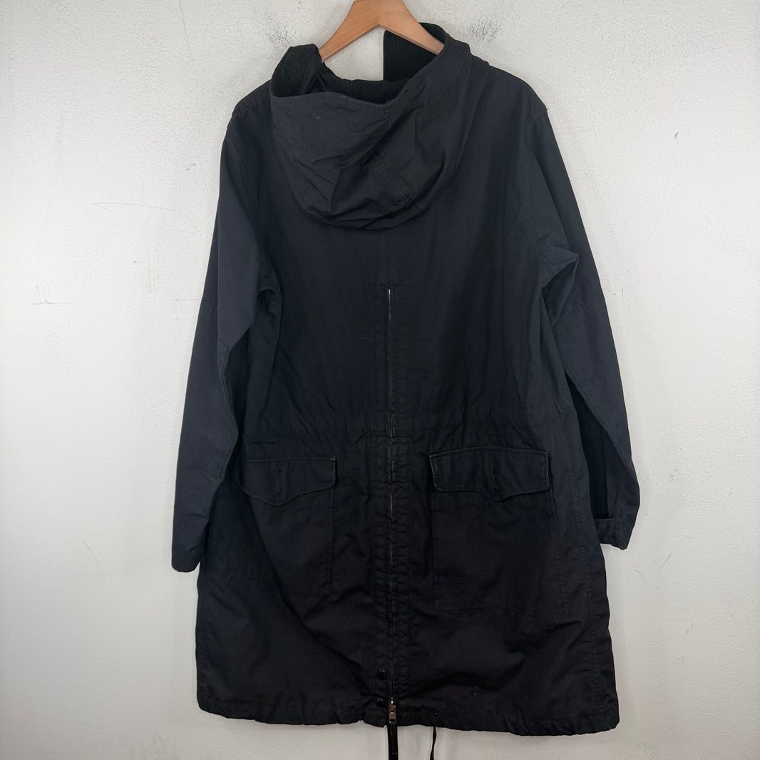 Engineered Garments Pullover Back Zip Anorak Trench Coat