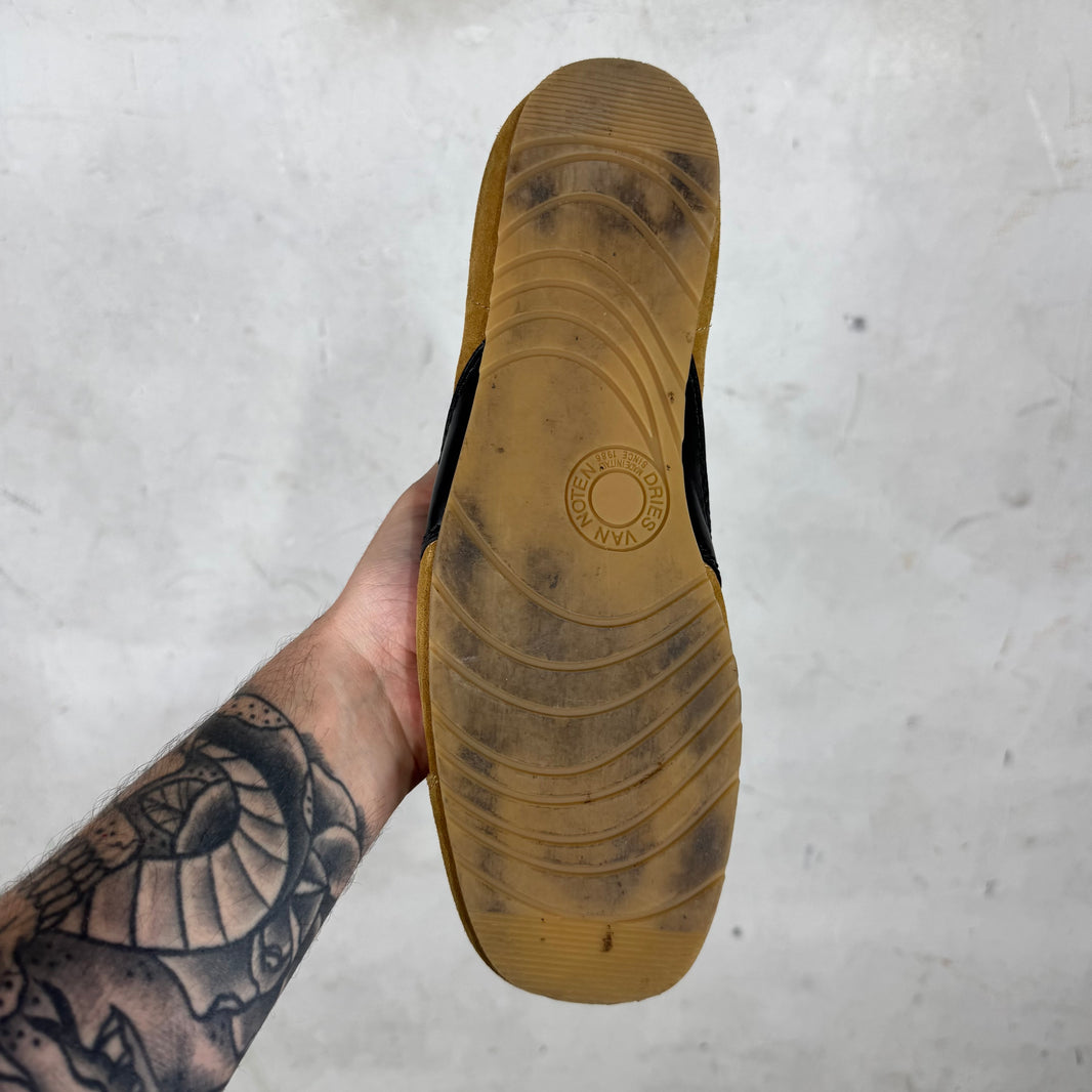 Dries Van Noten Brown/Black Driver Shoes