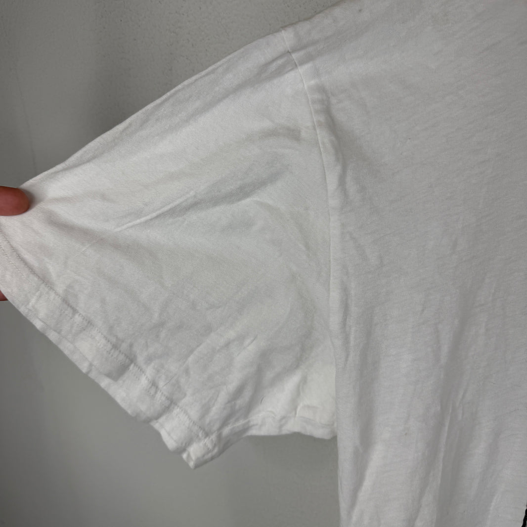 Martine Rose White Oversized How's It Hanging T-Shirt