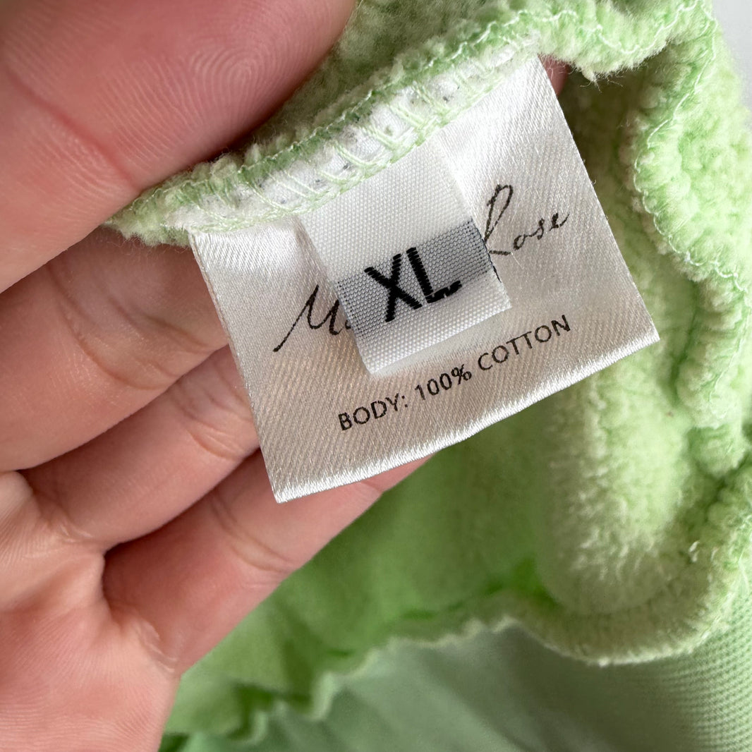 Martine Rose Mint Embroidered Logo Hoodie