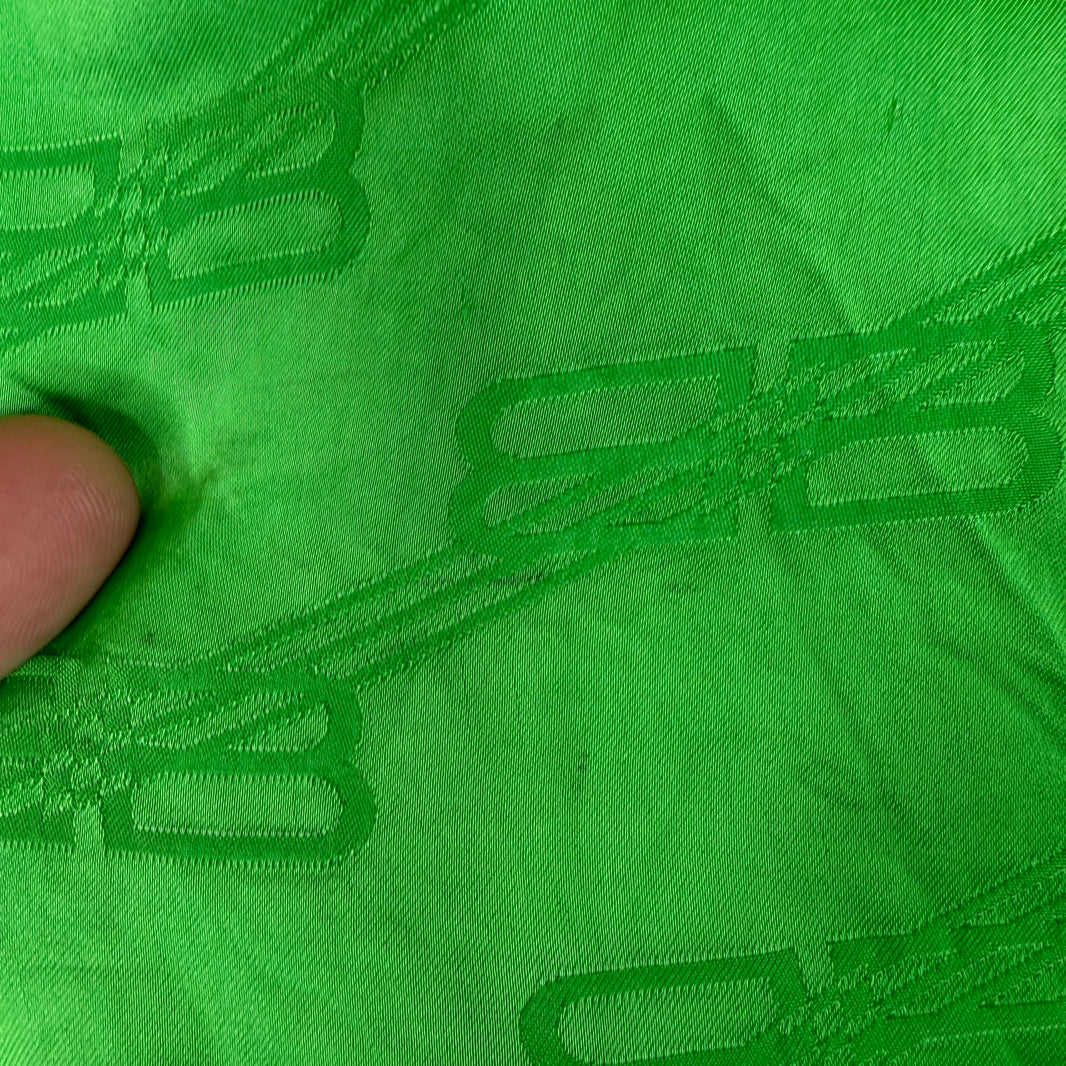 Balenciaga Green BB Monogram Pajama Pants