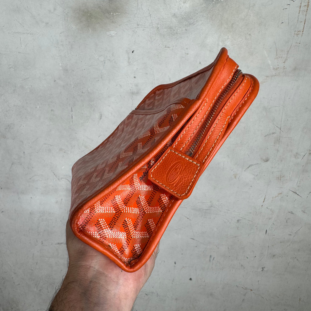 Goyard Orange Small Jouvence Bag