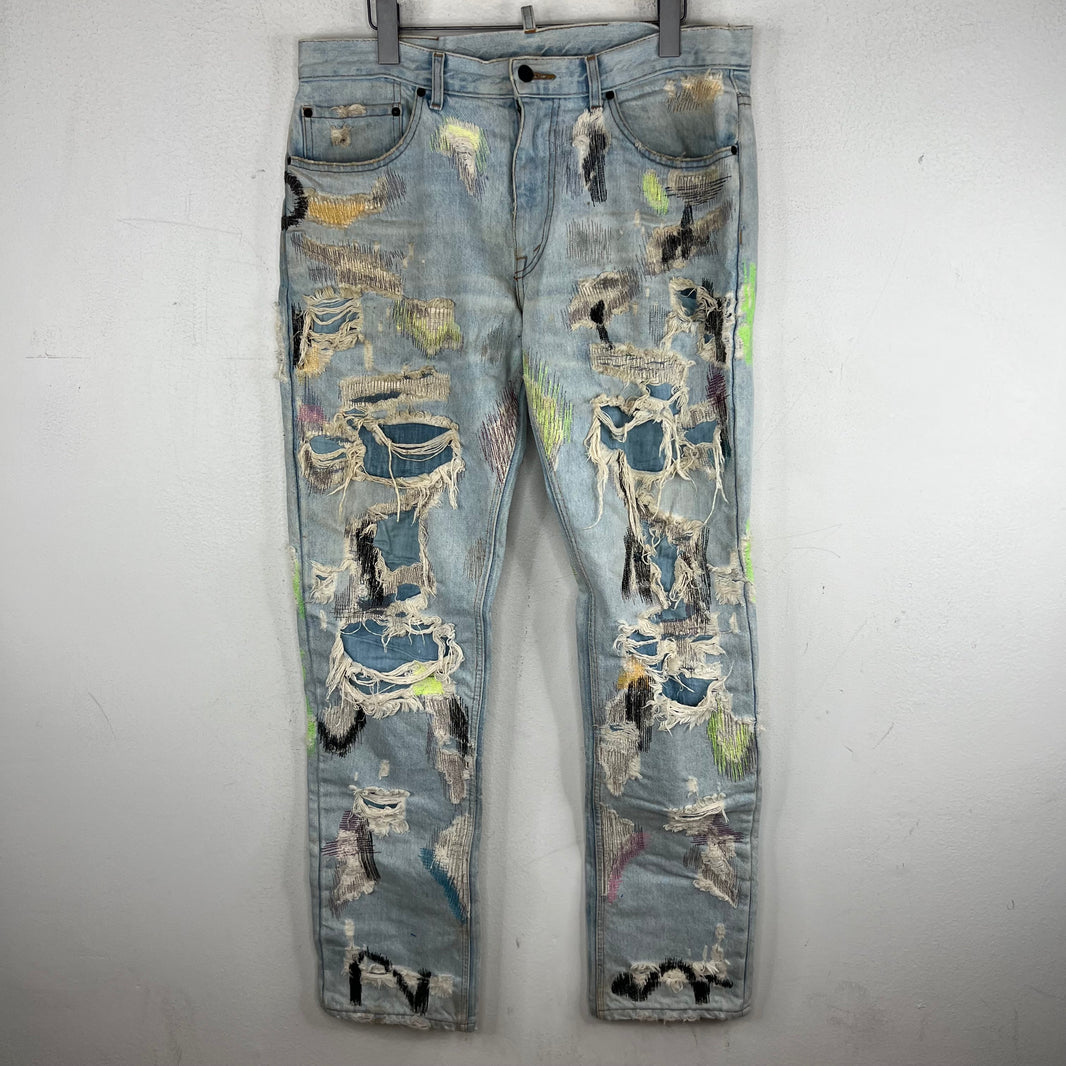 Endless Denim OG Embroidered Boro Jeans