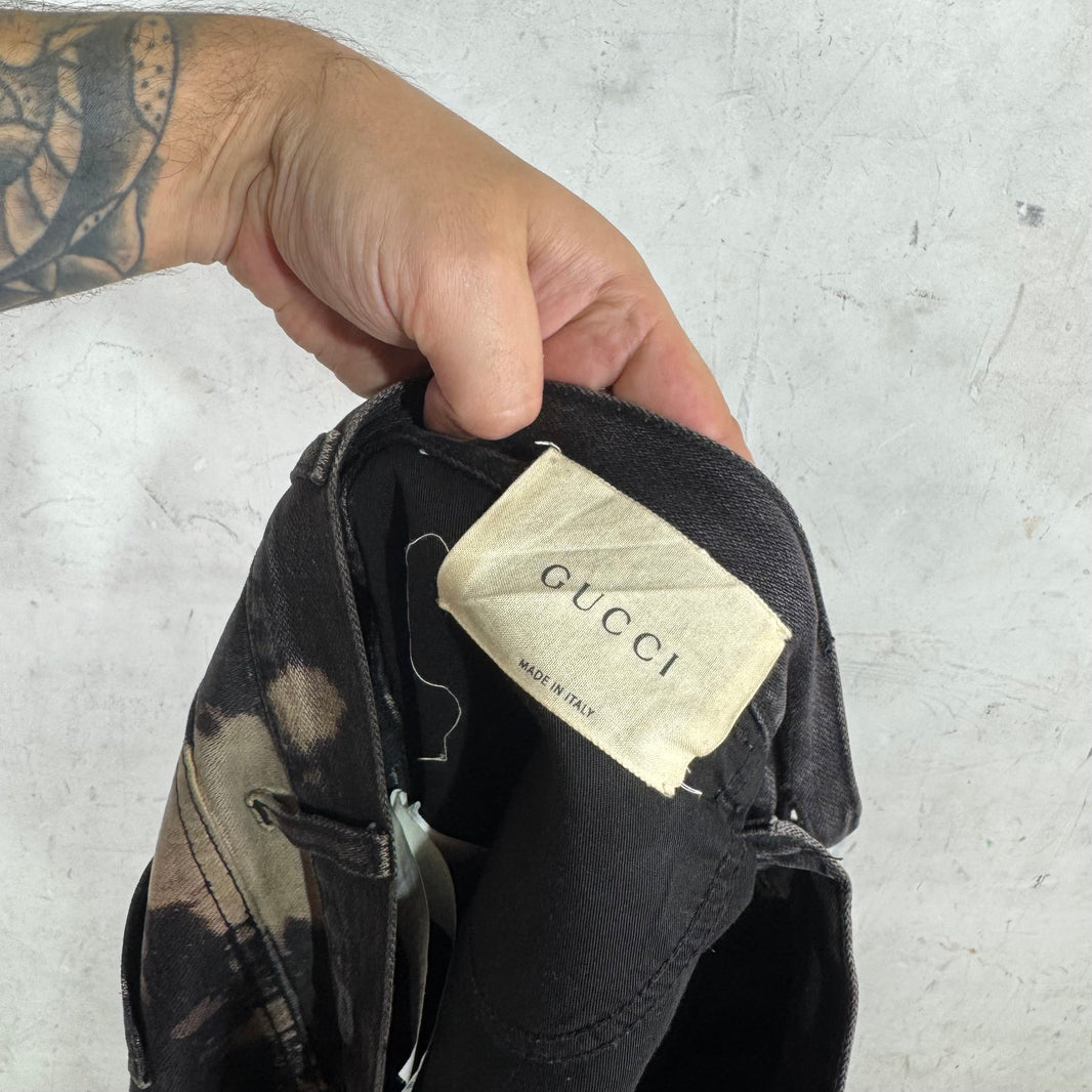 Gucci Bleached Straight Jeans