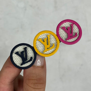 Louis Vuitton Tri Logo Pin