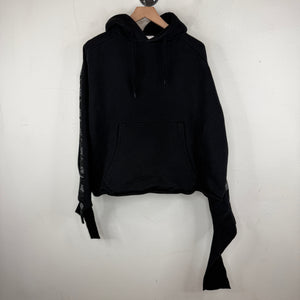 Vetements Wash Logo Tape Hoodie