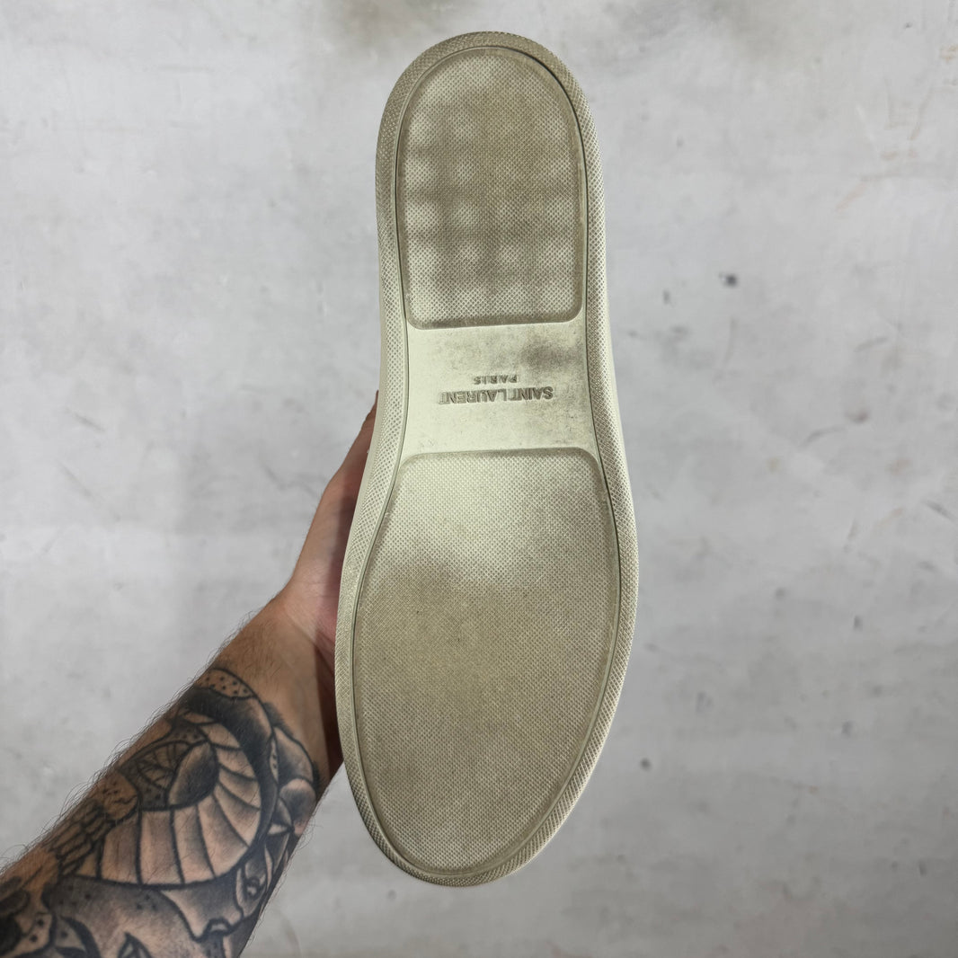 Saint Laurent Silver SL/24H High Sneakers