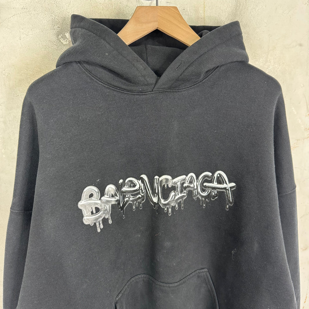 Balenciaga Drip Logo Hoodie