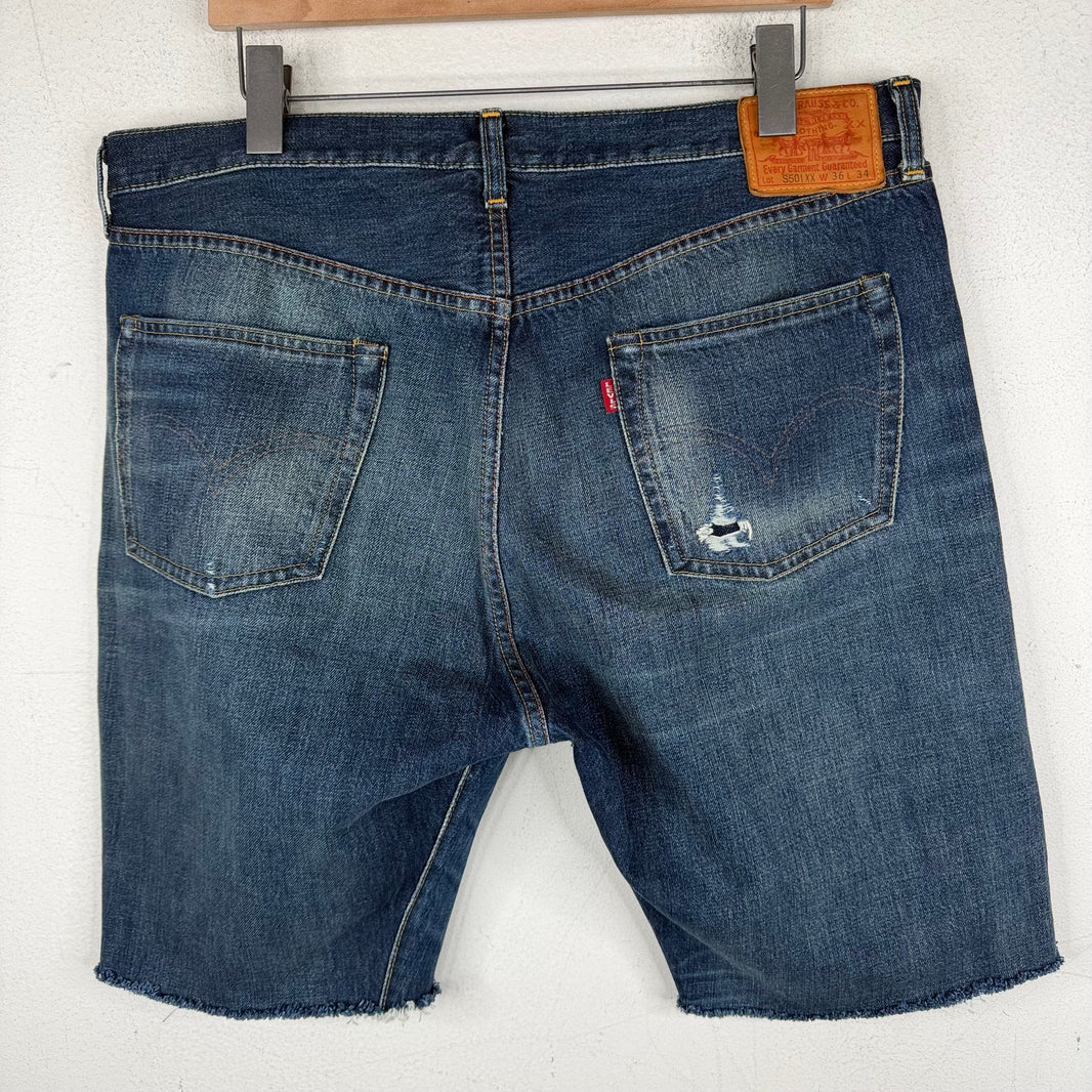 Vintage  Levi's 501XX Selvedge Cut-Off Shorts