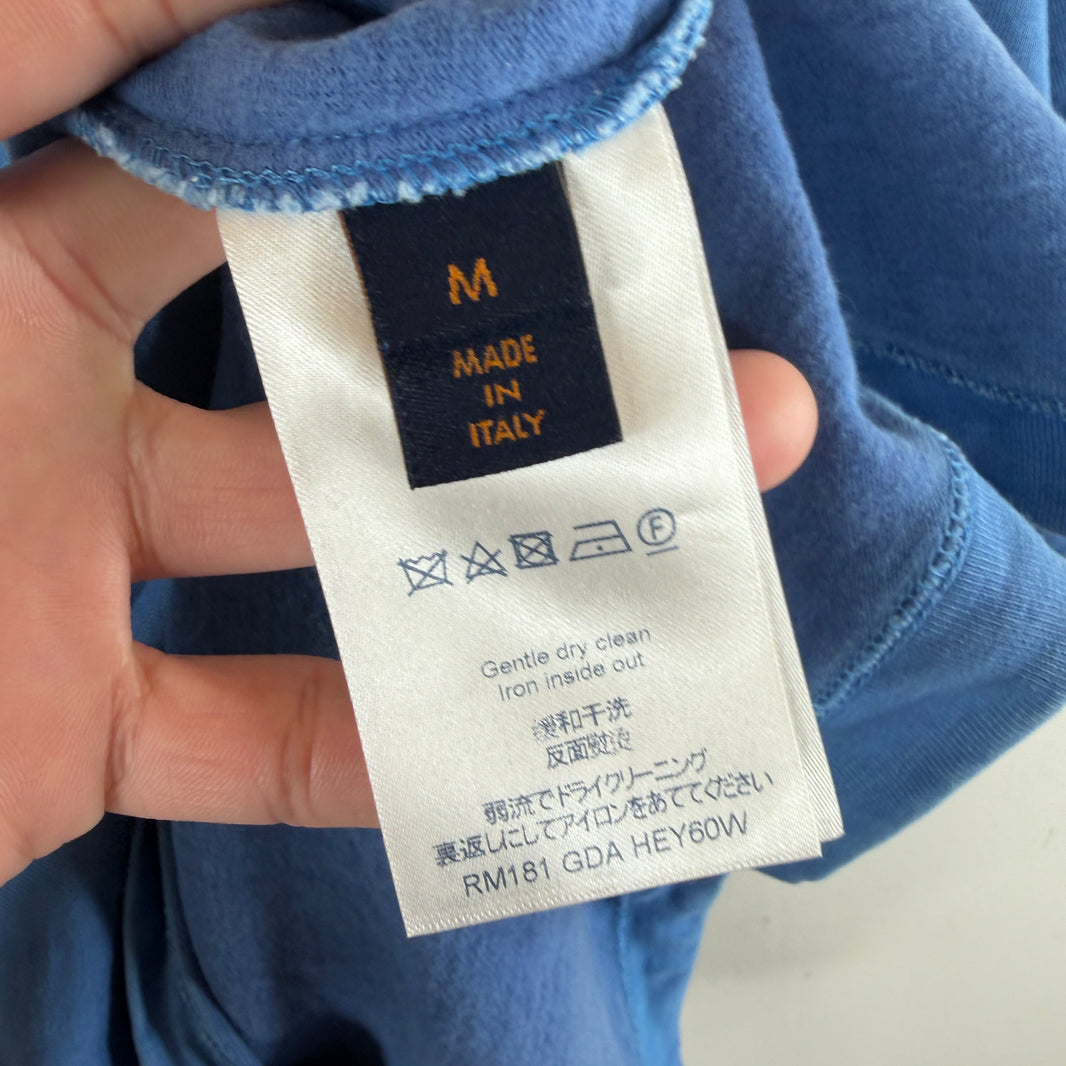 Louis Vuitton Blue 3M Logo T-shirt