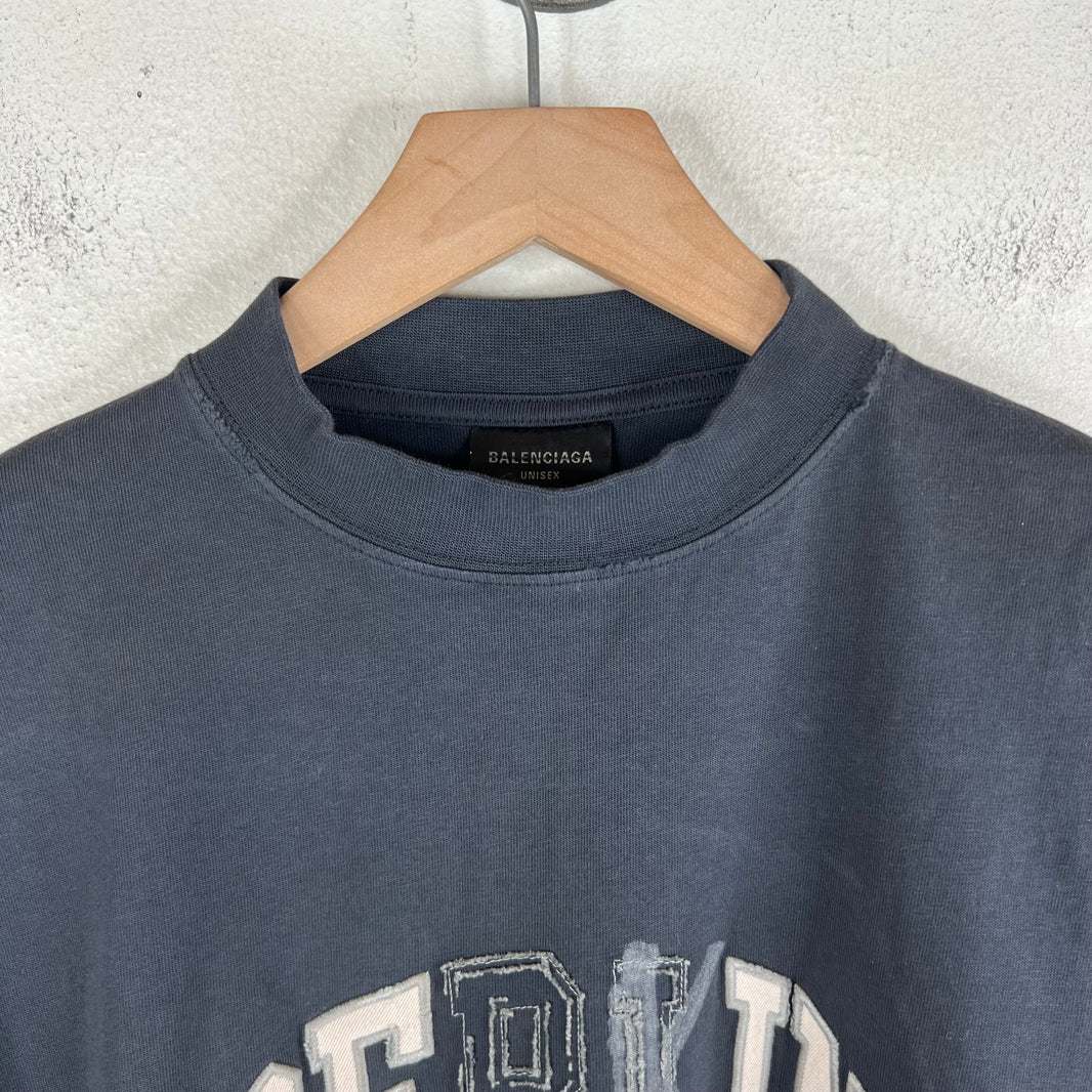 Balenciaga Be Kind Distressed LS Shirt