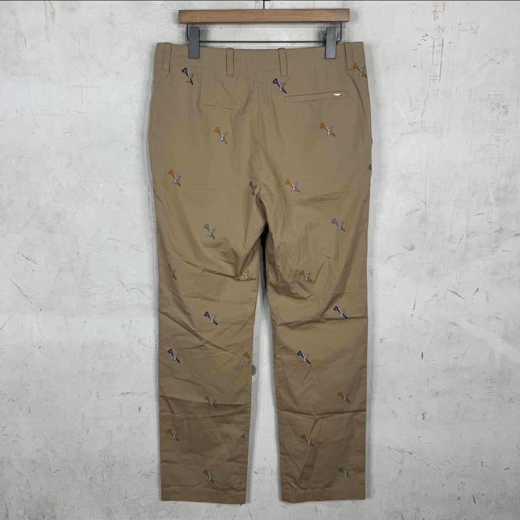 Louis Vuitton Embroidered Pin Trousers