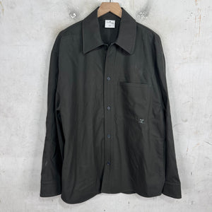 Courreges Charcoal Work Shirt