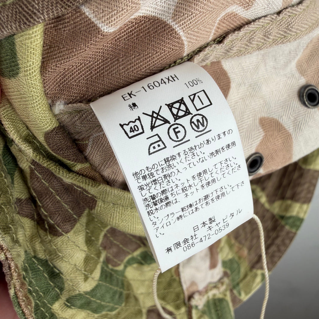 Kapital Duck Camo Bucket Hat