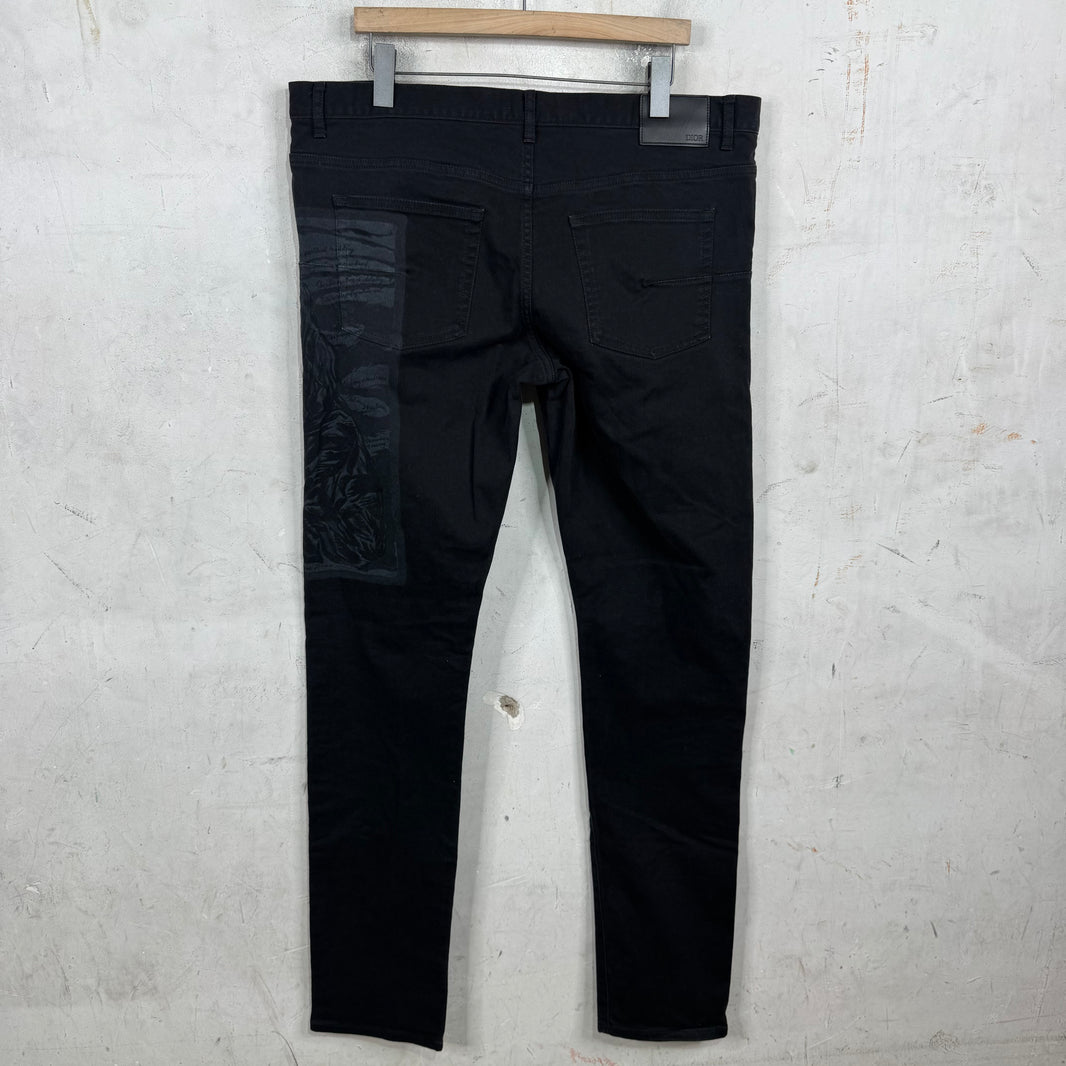 Dior Pettibon Graphic Jeans