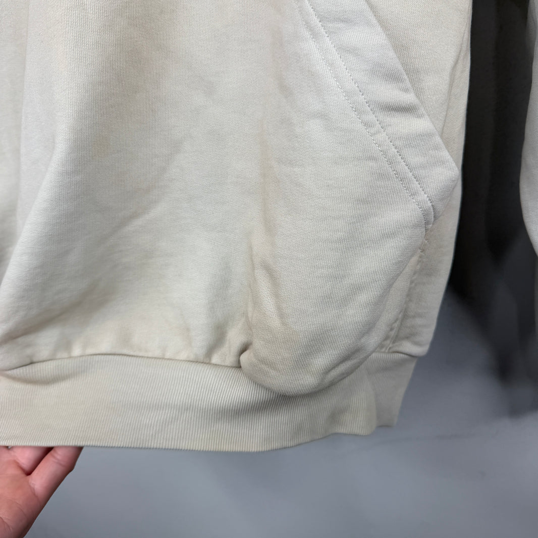 Balenciaga Tan Waistband Logo Hoodie