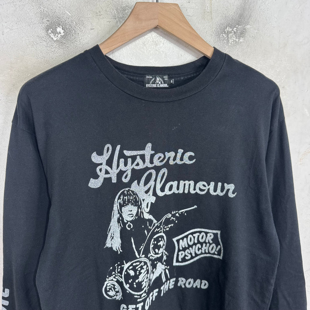 Hysteric Glamour Motor Psycho LS T-Shirt