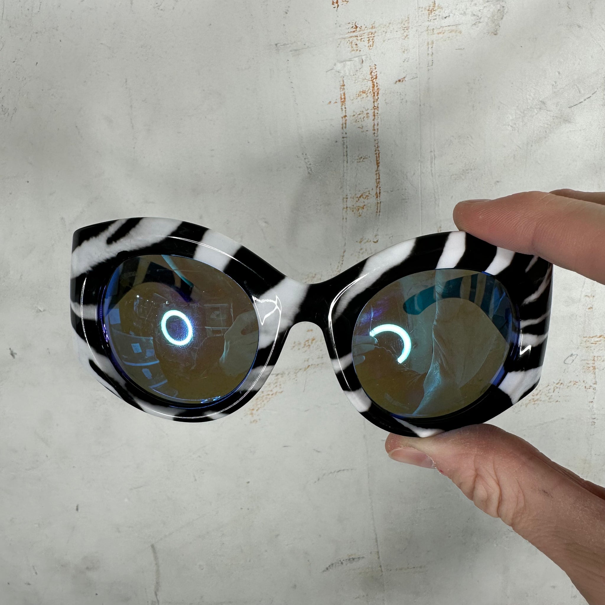 Balenciaga Zebra Sunglasses www.Lukes.store