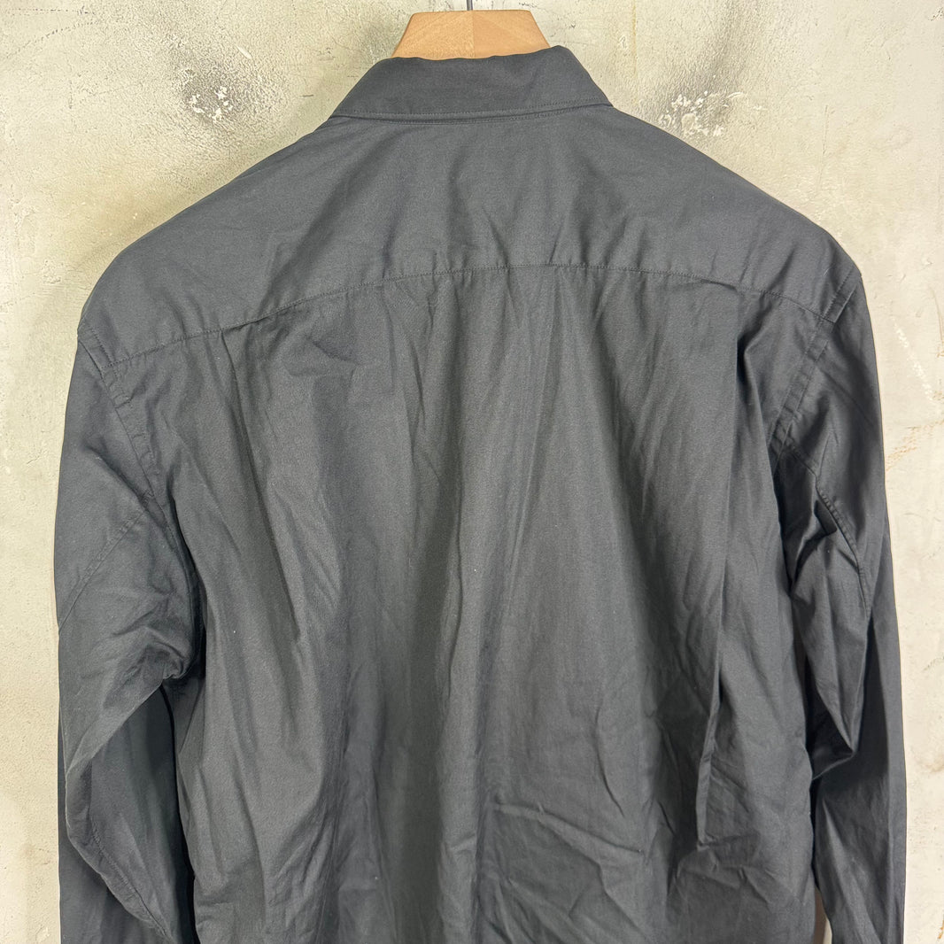 CDG Shirt Reconstructed Black Shirt