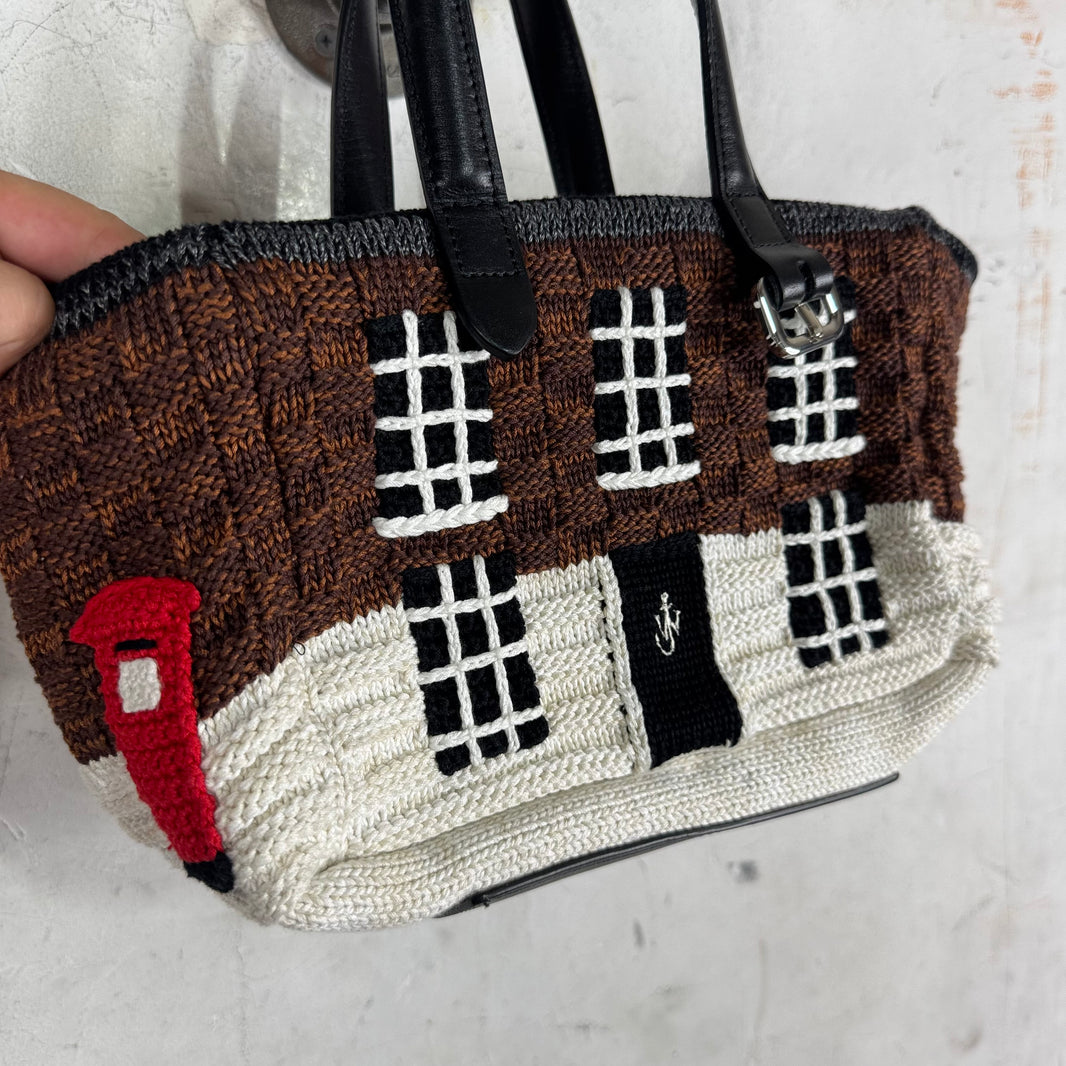 JWAnderson Knitted Mini House Tote Bag