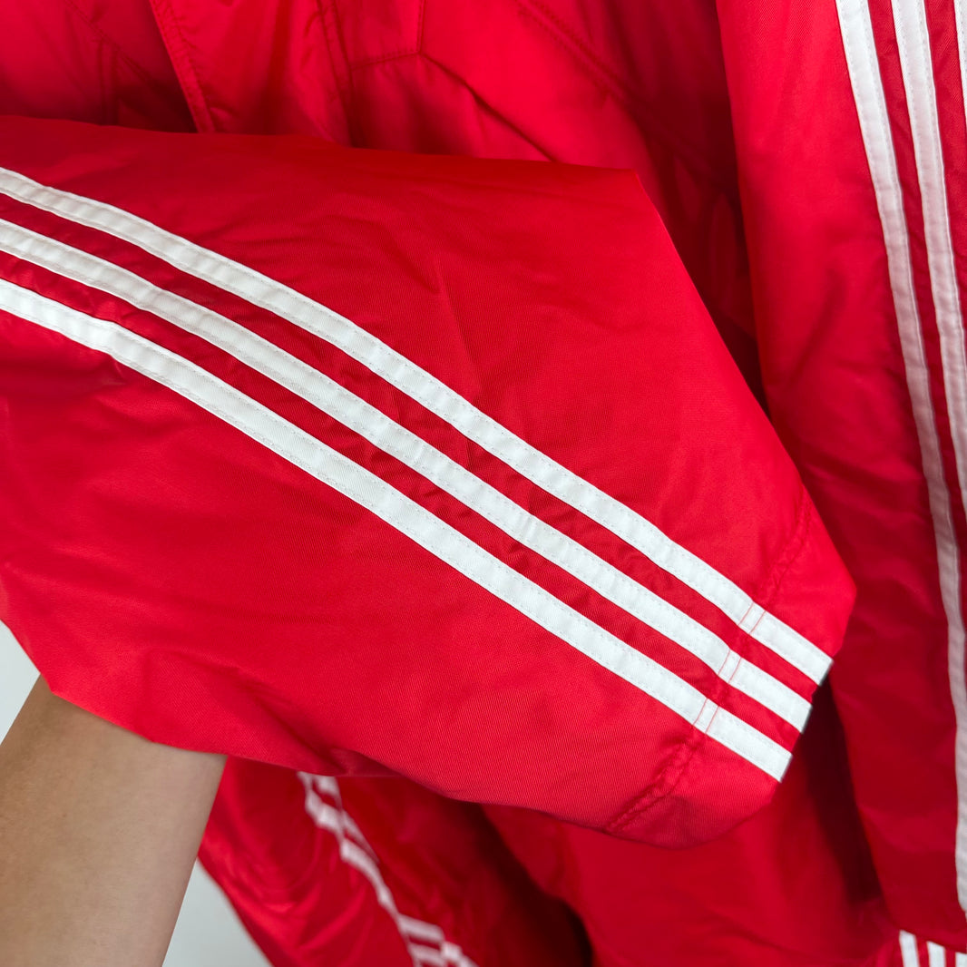 Balenciaga Adidas Red Puffer Parka