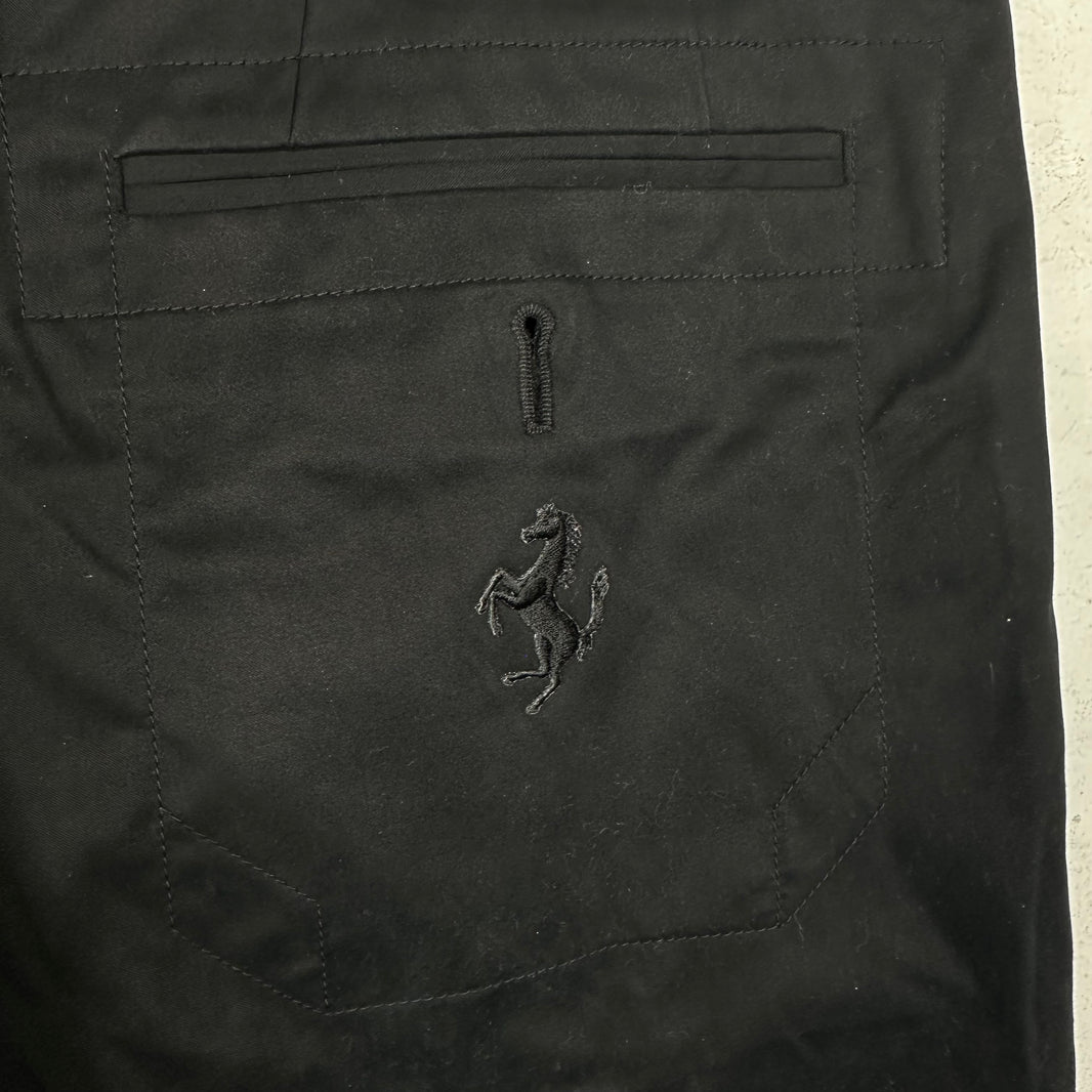 Ferrari Black Emblem Trousers