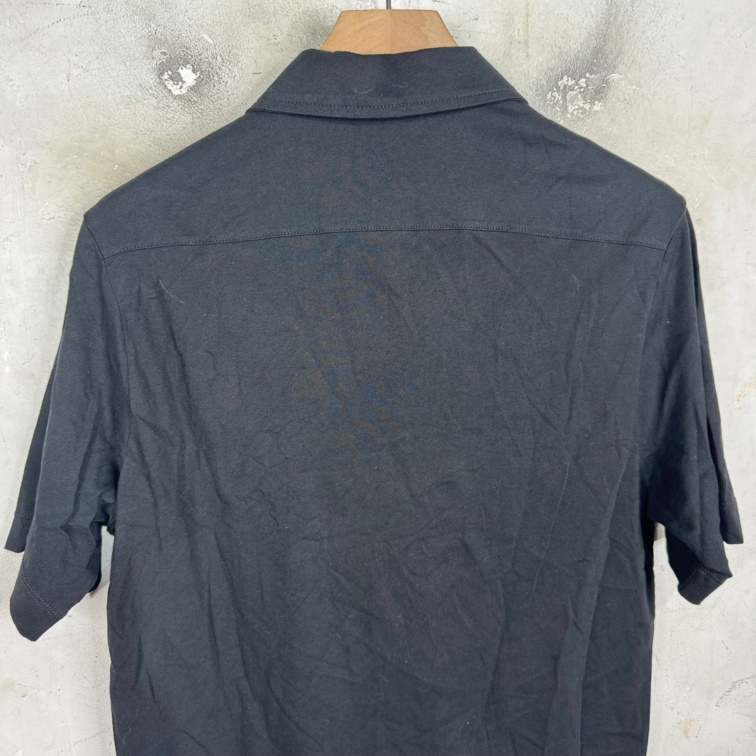 Dries Van Noten Black Polo