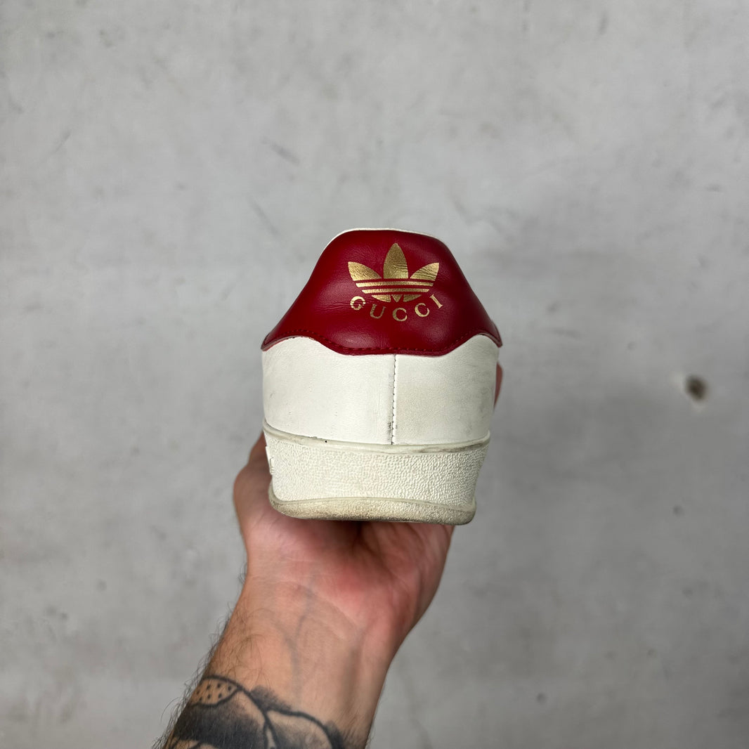 Gucci x Adidas White Gazelles