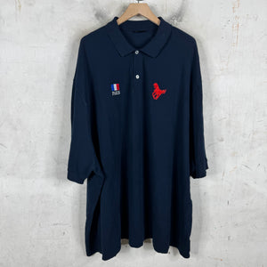 Balenciaga Distressed Oversized Polo
